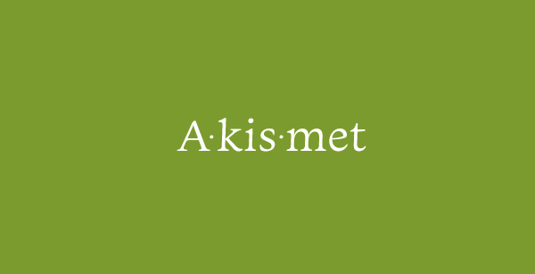 Akismet Optimization